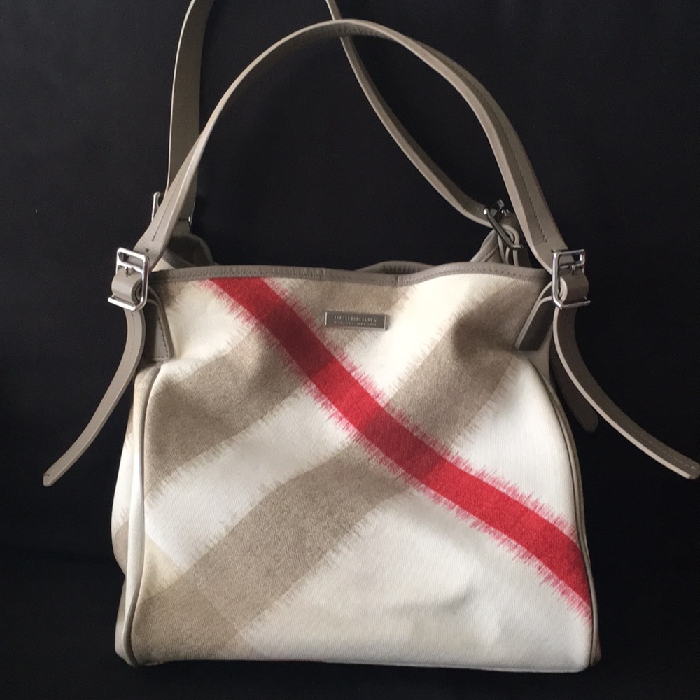 Authentic Burberry ikat tote